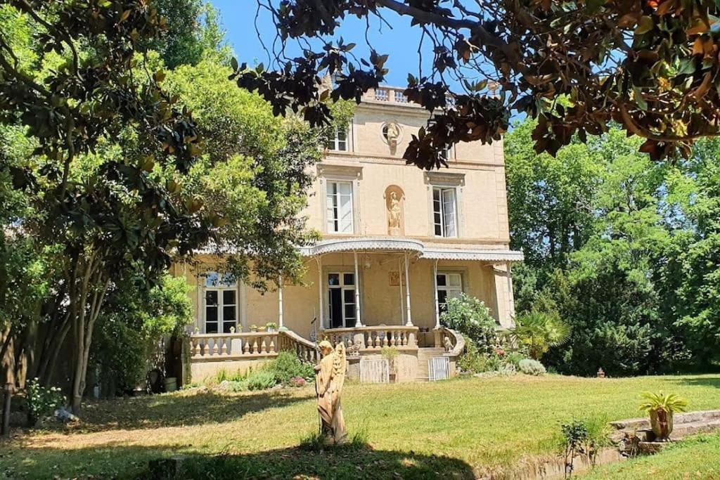 Conques-sur-Orbiel Gite De 420 Metres Carres Dans Chateau L'Ange Au Violon Jusqu'A 13 Couchages מראה חיצוני תמונה